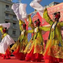 Πλατεία Αριστοτέλους:Με εντυπωσιακό τρόπο γιορτάστηκε η κινεζική Πρωτοχρονιά